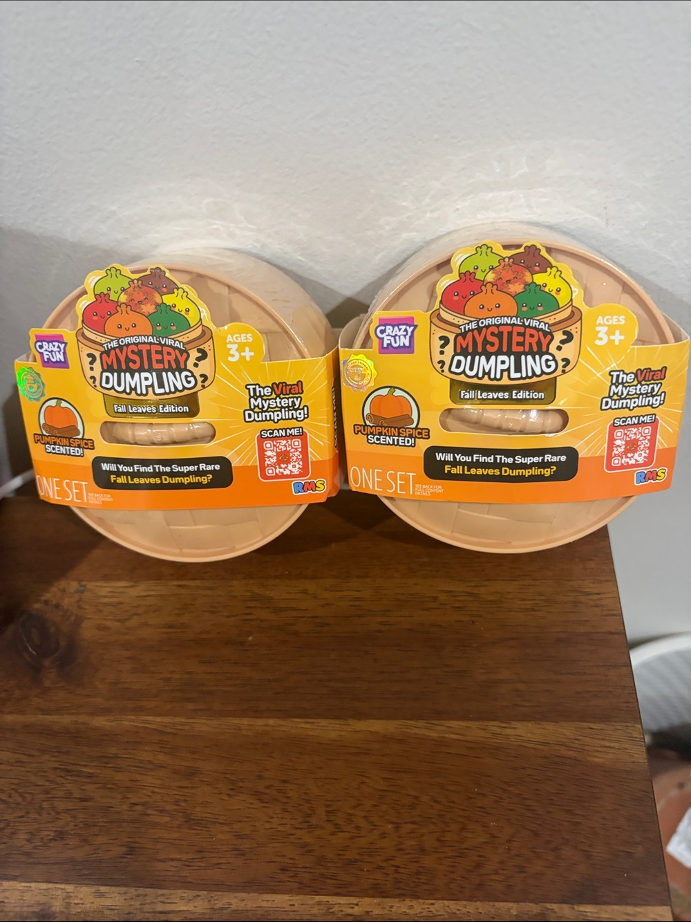 RMS Mystery Dumpling Pumpkin Spice Scented - (Set of 2)